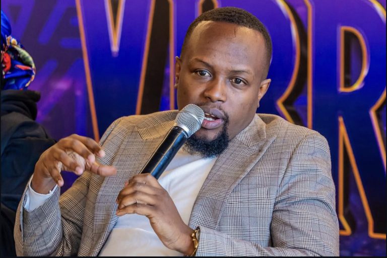 Ishimwe Clement Music Genius producing music in Kigali studio, mentoring Rwandan artists