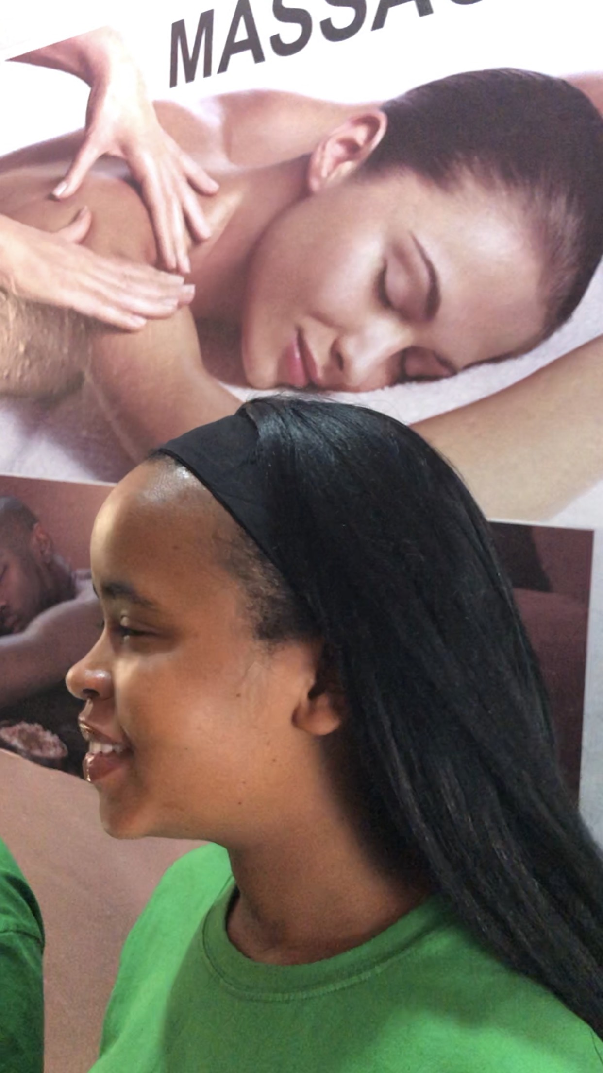 Students and teacher at Belasi Saloon School Rwanda learning and practicing beauty and TVET skills under the guidance of Epiphanie MUKAYIRANGA.