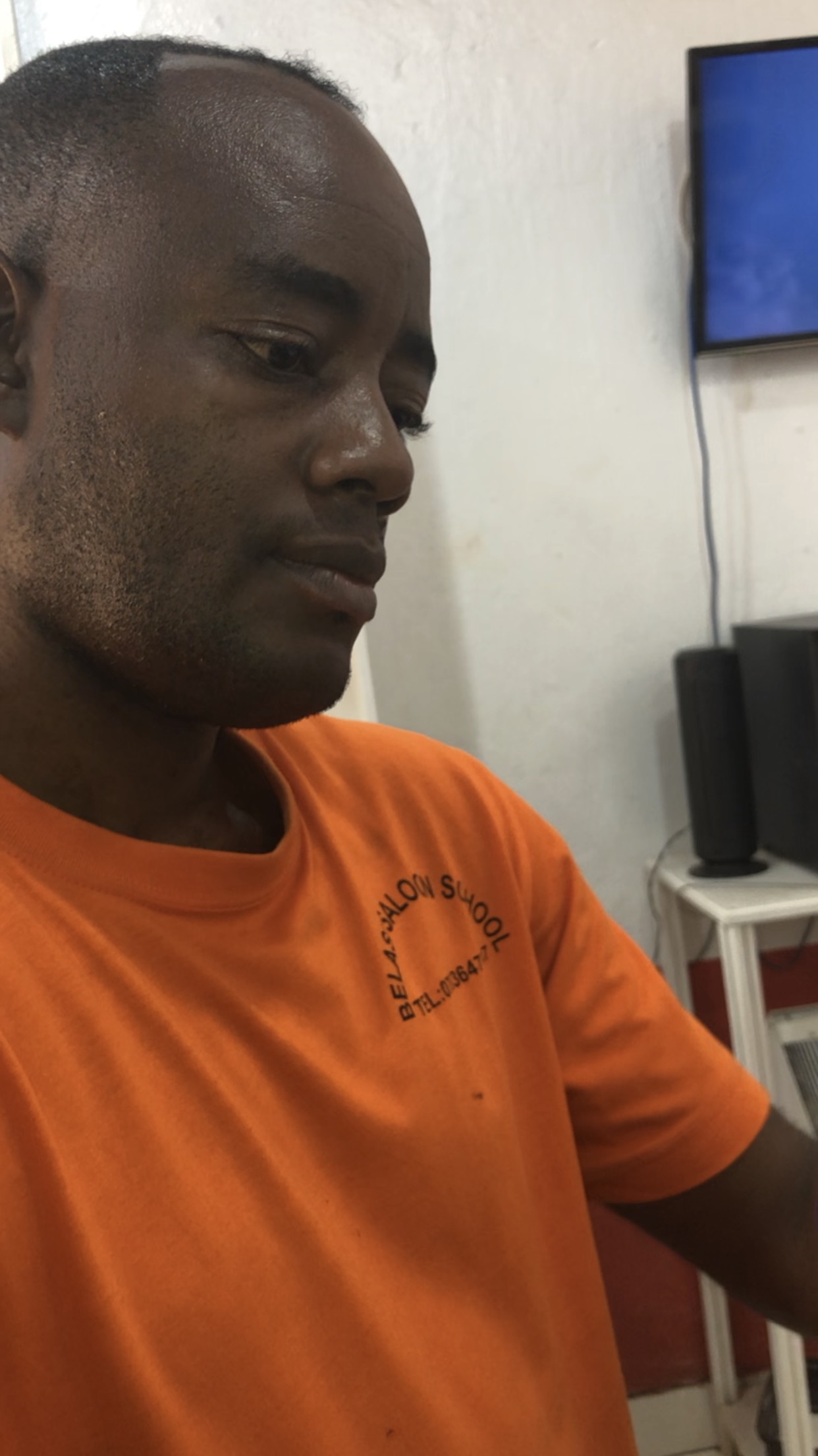 Students and teacher at Belasi Saloon School Rwanda learning and practicing beauty and TVET skills under the guidance of Epiphanie MUKAYIRANGA.